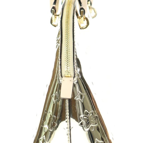 Michael Kors Emmy Large Top Zip Satchel Pale Gold - Picture 8 of 8